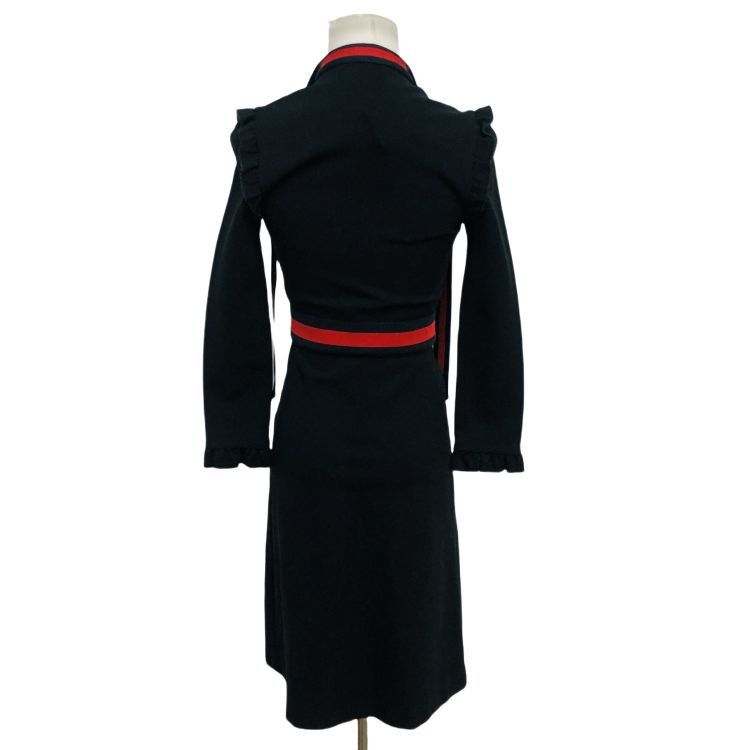 Gucci Gucci Web Stripe Zip Front Dress Size XS Size XS / US 0-2 / IT 36-38 - 2 Thumbnail