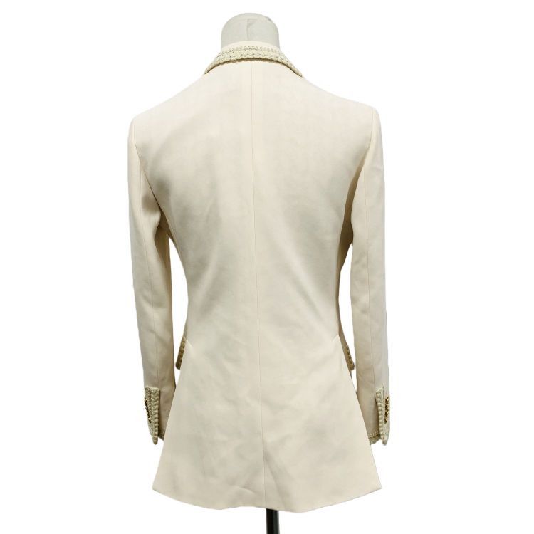 Gucci Gucci Braided Trim Blazer Size 38 Size XS / US 0-2 / IT 36-38 - 2 Thumbnail