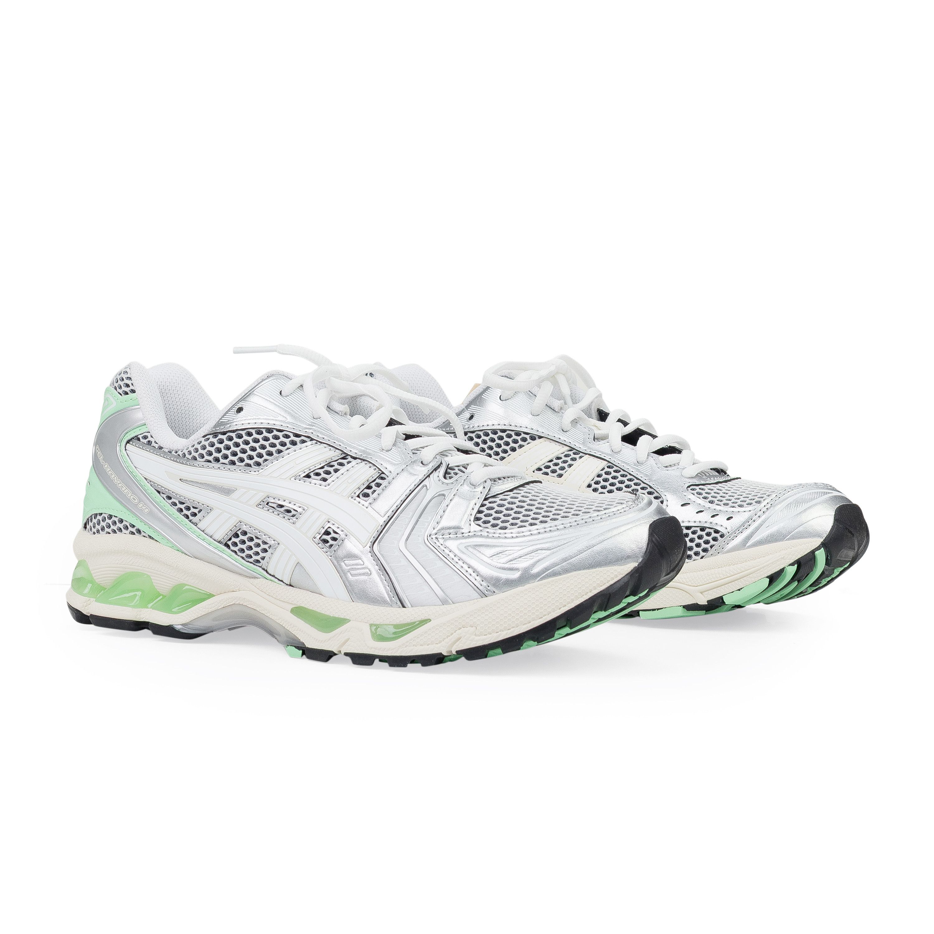 Asics Asics Silver / Lime Gel-Kayano 14 Sneaker SIZE 12 Size US 12 / EU 45 - 5 Thumbnail