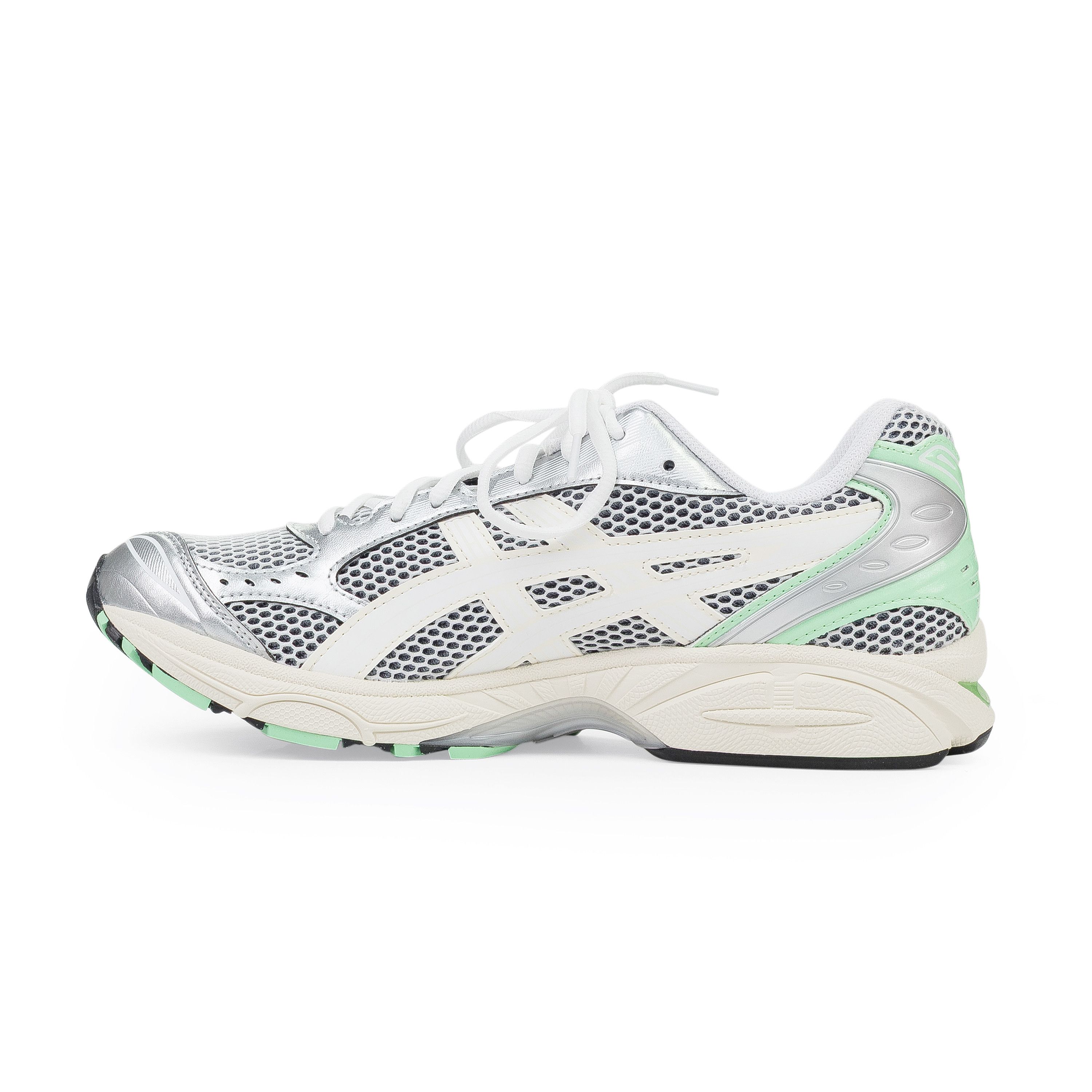 Asics Asics Silver / Lime Gel-Kayano 14 Sneaker SIZE 12 Size US 12 / EU 45 - 2 Thumbnail