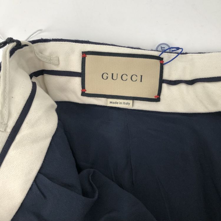 Gucci Gucci GG Logo Wool Blend Shorts Size 38 Size 26" / US 2 / IT 38 - 4 Thumbnail