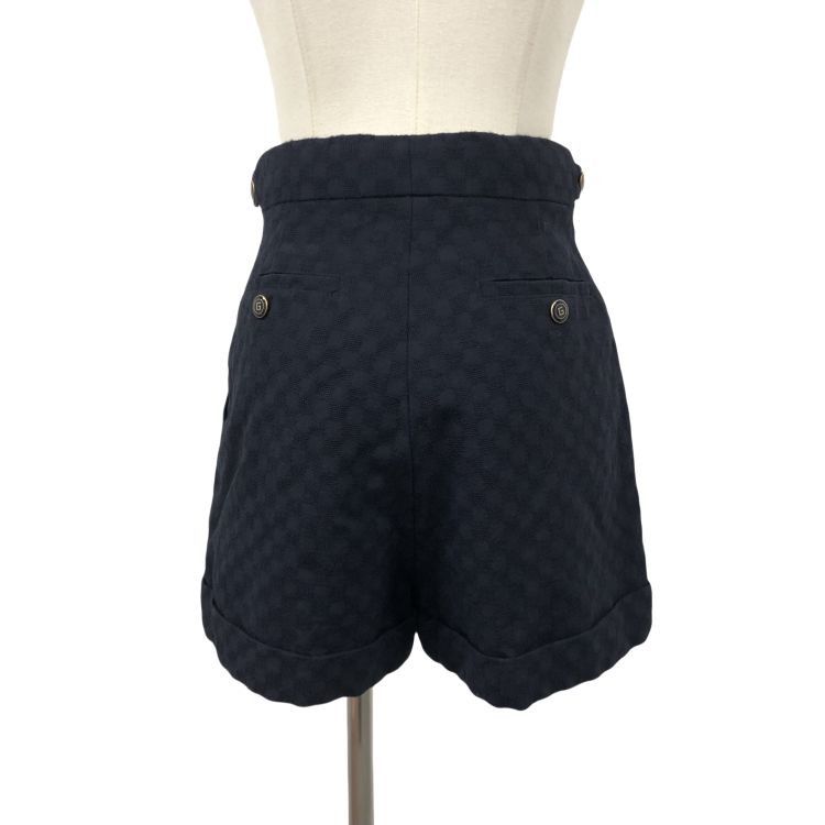 Gucci Gucci GG Logo Wool Blend Shorts Size 38 Size 26" / US 2 / IT 38 - 2 Thumbnail