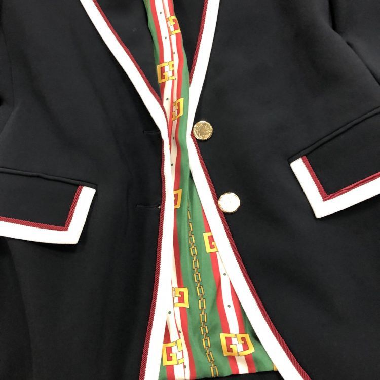 Gucci Gucci Contrast Trim Blazer Size 38 Size XS / US 0-2 / IT 36-38 - 7 Thumbnail