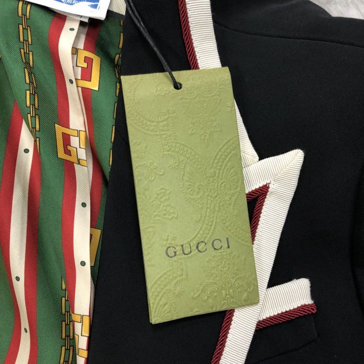 Gucci Gucci Contrast Trim Blazer Size 38 Size XS / US 0-2 / IT 36-38 - 10 Thumbnail