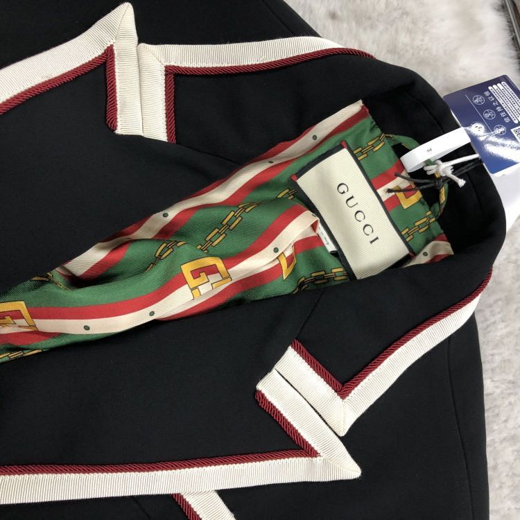Gucci Gucci Contrast Trim Blazer Size 38 Size XS / US 0-2 / IT 36-38 - 6 Thumbnail