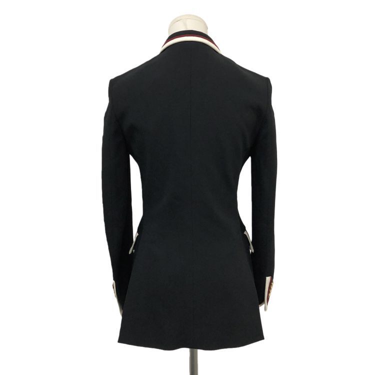 Gucci Gucci Contrast Trim Blazer Size 38 Size XS / US 0-2 / IT 36-38 - 2 Thumbnail