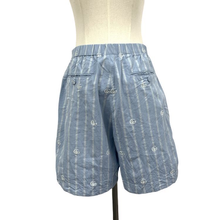 Gucci Gucci GG Logo Stripe Shorts US 26 Size US 26 / EU 42 - 2 Thumbnail