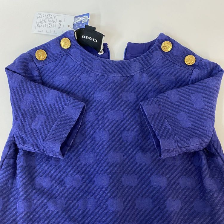 Gucci Gucci Purple Monogram Midi Dress Size 36 Size XS / US 0-2 / IT 36-38 - 10 Thumbnail