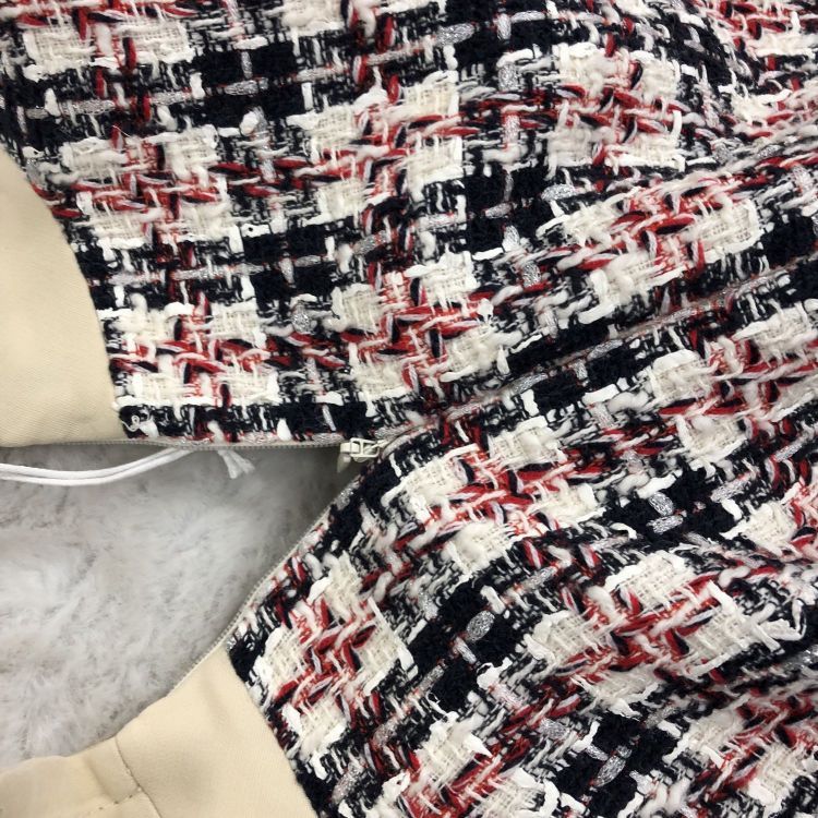 Gucci Gucci Tweed Check Midi Dress Size 40 Size S / US 4 / IT 40 - 7 Thumbnail