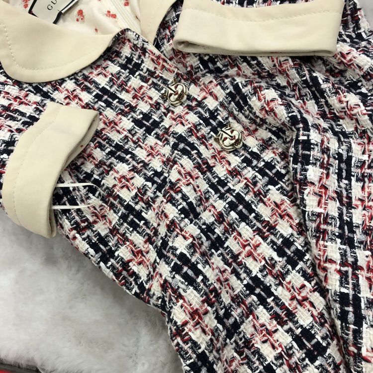 Gucci Gucci Tweed Check Midi Dress Size 40 Size S / US 4 / IT 40 - 8 Thumbnail