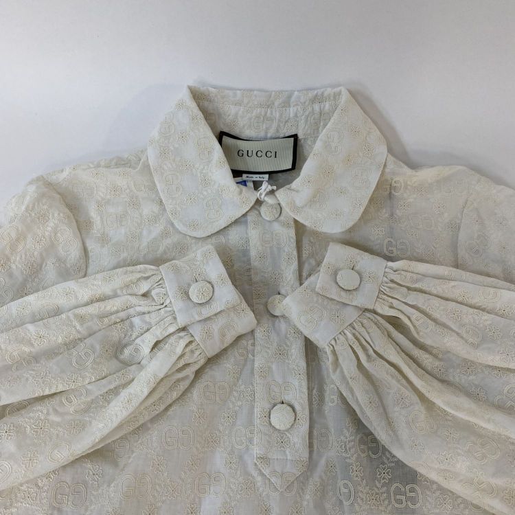Gucci Gucci GG Embroidered Mini Dress Size 38 Size XS / US 0-2 / IT 36-38 - 8 Thumbnail