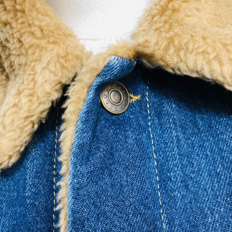 Gucci Gucci Amor Caecus Denim Jacket Size 44 Size US S / EU 44-46 / 1 - 7 Thumbnail