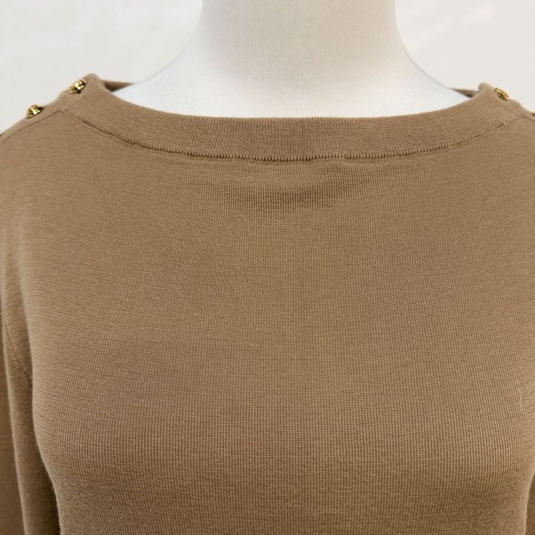 Gucci Gucci Button Shoulder Cashmere Sweater Size S Size S / US 4 / IT 40 - 7 Thumbnail