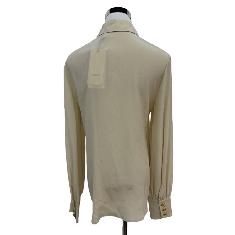 Gucci Gucci Silk Button Up Shirt Size 40 Size S / US 4 / IT 40 - 2 Thumbnail