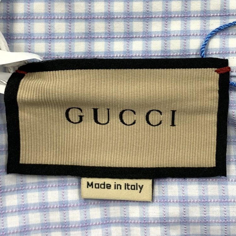 Gucci Gucci Teddy Bear Gingham Shirt Size S Size US S / EU 44-46 / 1 - 3 Thumbnail
