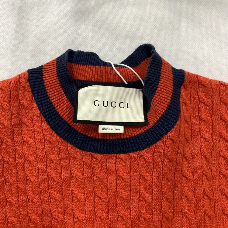 Gucci Gucci Cable Knit Sweater Size XXS Size XXS / US 00 / IT 34 - 6 Thumbnail