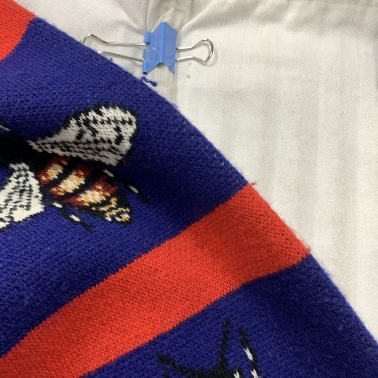 Gucci Gucci Bee Pattern Cardigan Size L Size US L / EU 52-54 / 3 - 8 Thumbnail