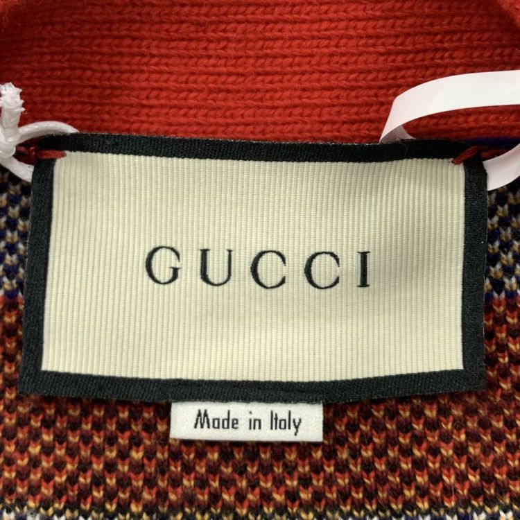 Gucci Gucci Bee Pattern Cardigan Size L Size US L / EU 52-54 / 3 - 3 Thumbnail