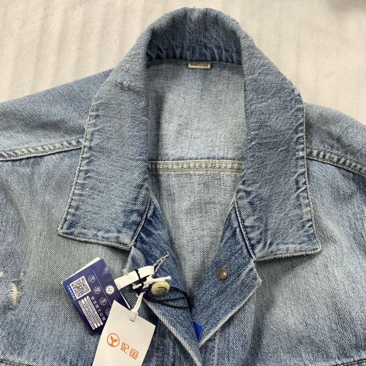 Gucci Gucci Cat Patch Denim Jacket Size S Size US S / EU 44-46 / 1 - 5 Thumbnail