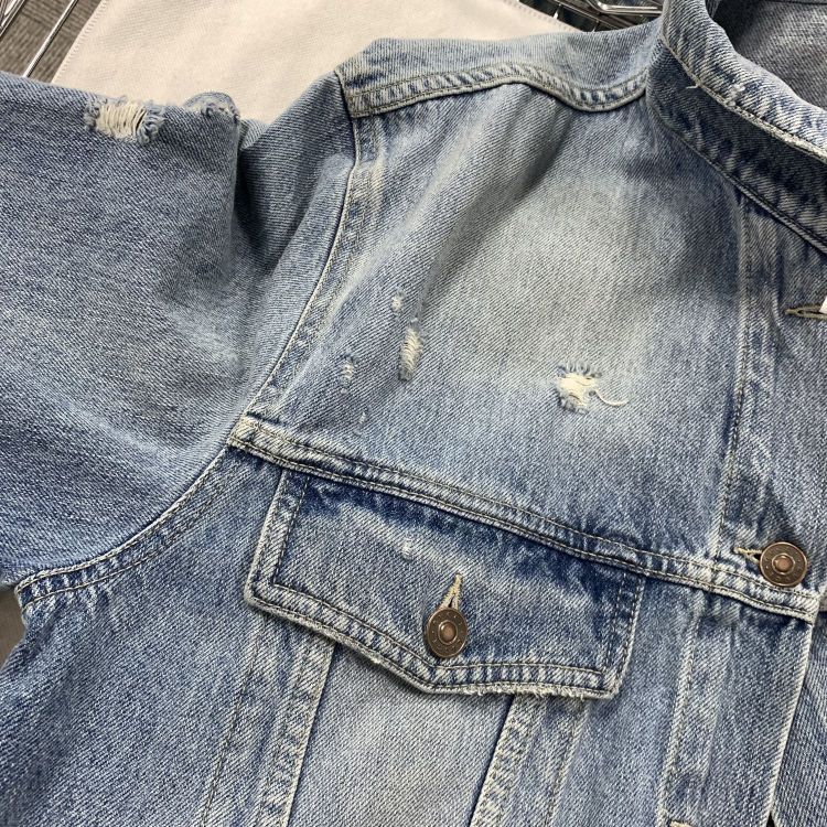 Gucci Gucci Cat Patch Denim Jacket Size S Size US S / EU 44-46 / 1 - 8 Thumbnail