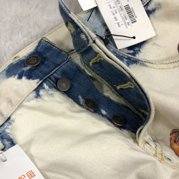Gucci Gucci Floral Insect Print Denim Jeans Size 36 Size US 36 / EU 52 - 8 Thumbnail