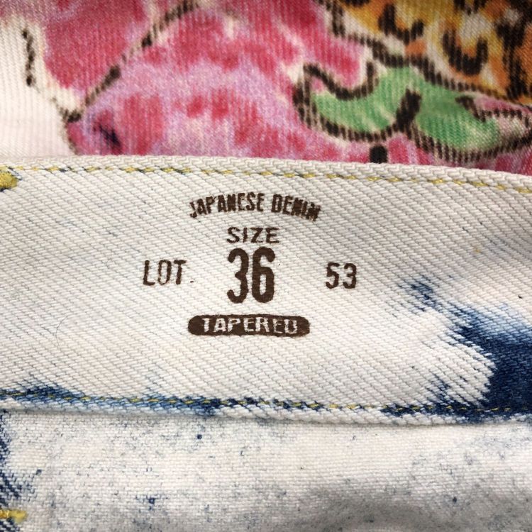 Gucci Gucci Floral Insect Print Denim Jeans Size 36 Size US 36 / EU 52 - 4 Thumbnail