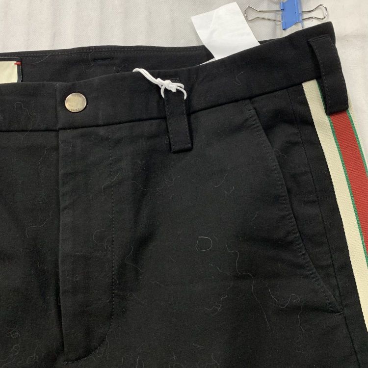 Gucci Gucci Logo Stripe Casual Pants Size 46 Size US 30 / EU 46 - 6 Thumbnail