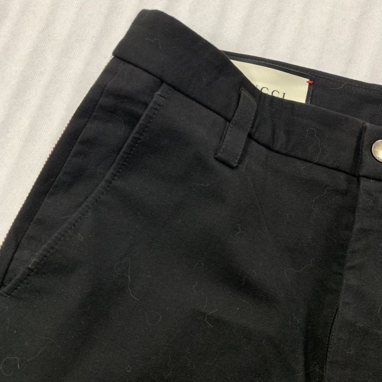 Gucci Gucci Logo Stripe Casual Pants Size 46 Size US 30 / EU 46 - 7 Thumbnail