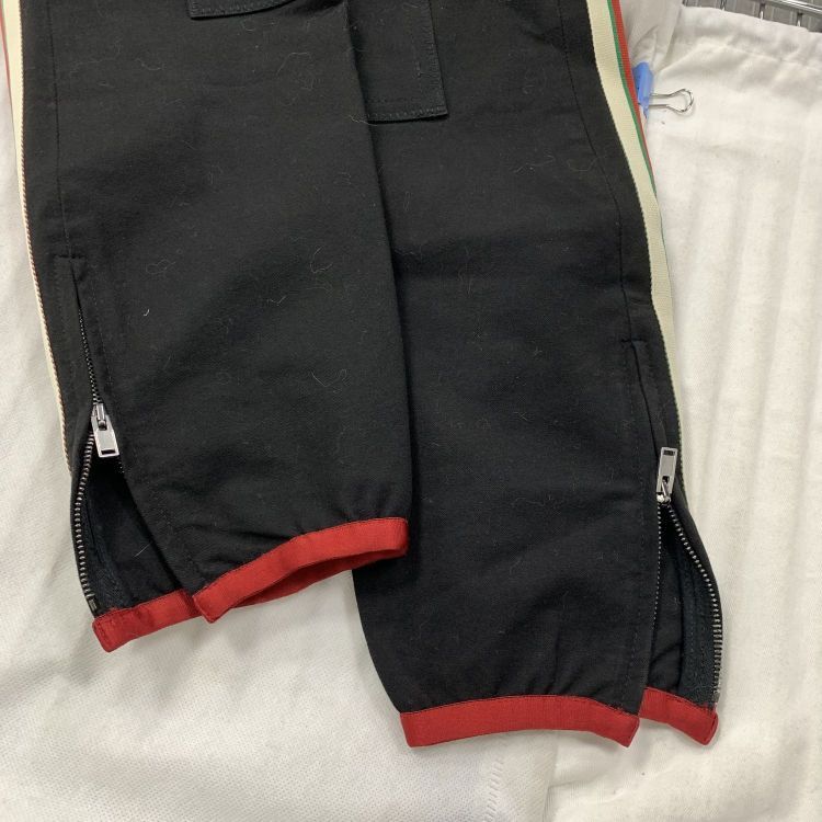 Gucci Gucci Logo Stripe Casual Pants Size 46 Size US 30 / EU 46 - 9 Thumbnail