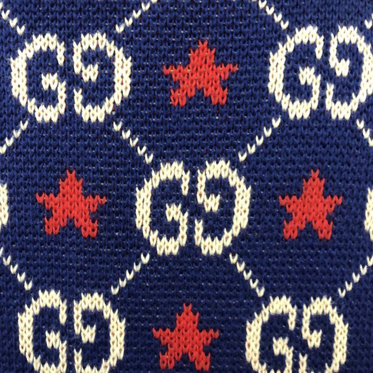 Gucci Gucci GG Star Knit Cardigan Size L Size US L / EU 52-54 / 3 - 5 Thumbnail
