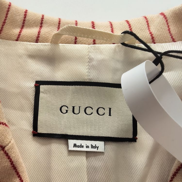 Gucci Gucci Striped MLB Blazer IT 40 Size S / US 4 / IT 40 - 2 Thumbnail