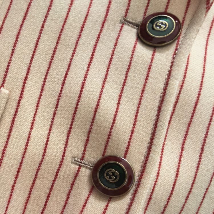Gucci Gucci Striped MLB Blazer IT 40 Size S / US 4 / IT 40 - 3 Thumbnail