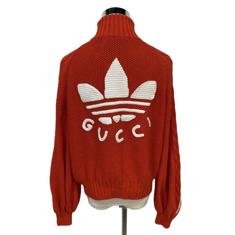 Adidas × Gucci Gucci x Adidas Knit Zip-Up Jacket Size S Size US S / EU 44-46 / 1 - 2 Thumbnail
