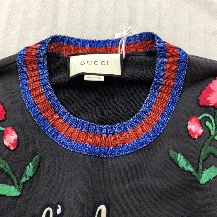 Gucci Gucci Bird Embroidery Sweatshirt Size M Size US M / EU 48-50 / 2 - 8 Thumbnail