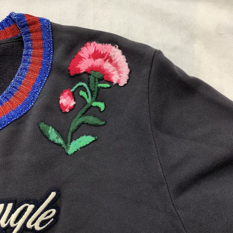Gucci Gucci Bird Embroidery Sweatshirt Size M Size US M / EU 48-50 / 2 - 9 Thumbnail