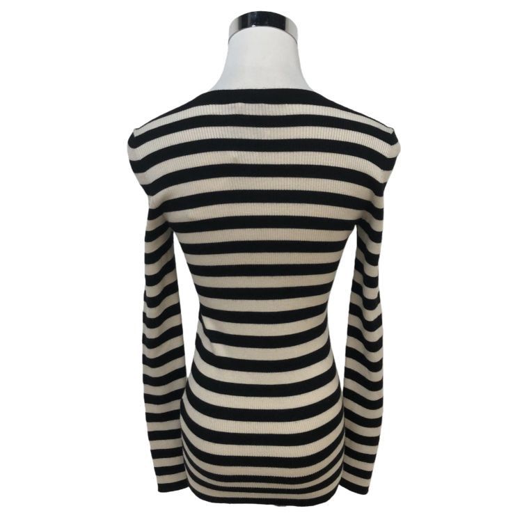 Gucci Gucci Striped Cashmere Blend Sweater Size XS Size XS / US 0-2 / IT 36-38 - 2 Thumbnail
