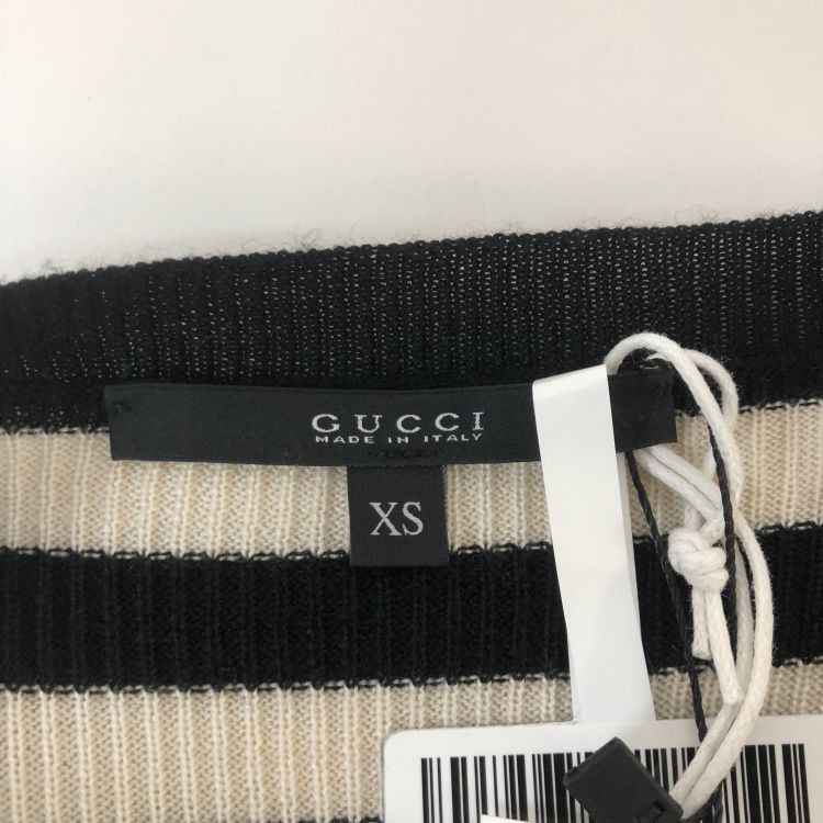 Gucci Gucci Striped Cashmere Blend Sweater Size XS Size XS / US 0-2 / IT 36-38 - 3 Thumbnail