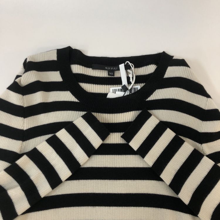 Gucci Gucci Striped Cashmere Blend Sweater Size XS Size XS / US 0-2 / IT 36-38 - 9 Thumbnail