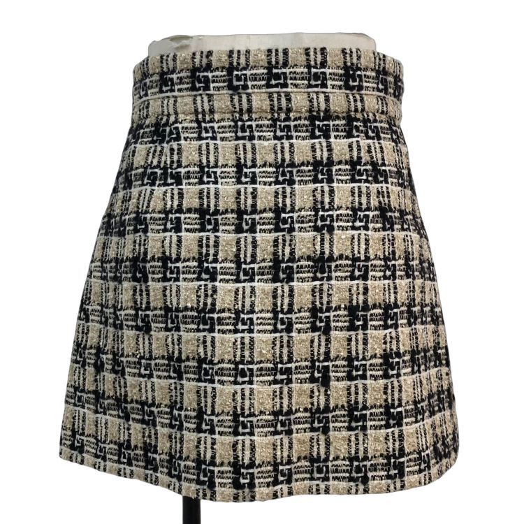 Gucci Gucci Tweed Mini Skirt Size 40 Size 27" / US 4 / IT 40 - 2 Thumbnail