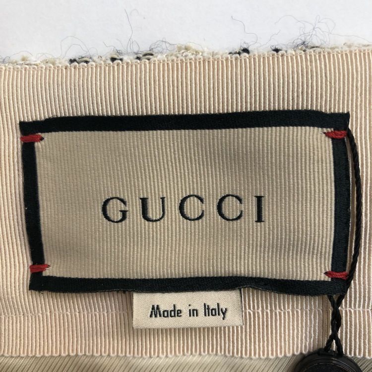 Gucci Gucci Tweed Mini Skirt Size 40 Size 27" / US 4 / IT 40 - 3 Thumbnail