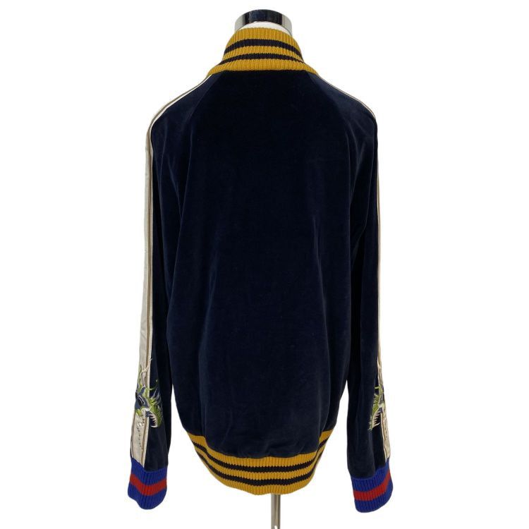 Gucci Gucci Dragon Embroidery Bomber Jacket Size L Size US L / EU 52-54 / 3 - 2 Thumbnail