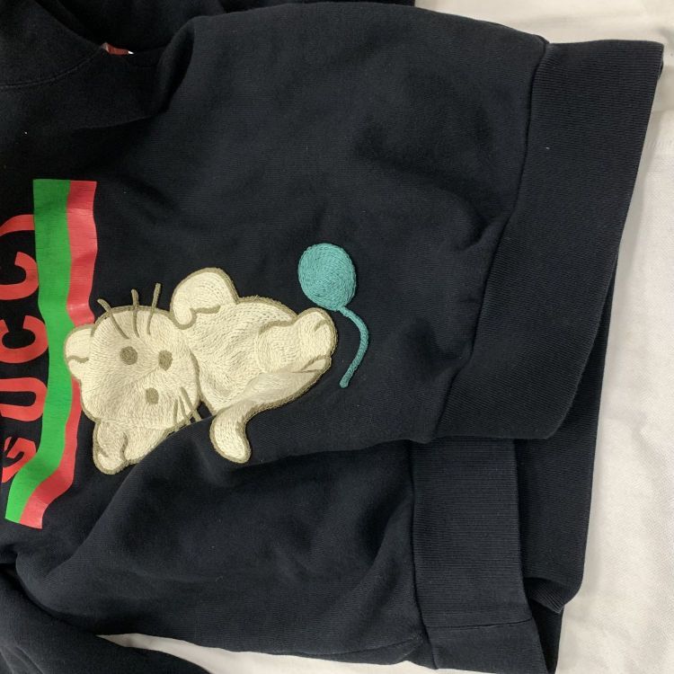 Gucci Gucci Embroidered Kitten Sweatshirt Size XS Size XS / US 0-2 / IT 36-38 - 7 Thumbnail