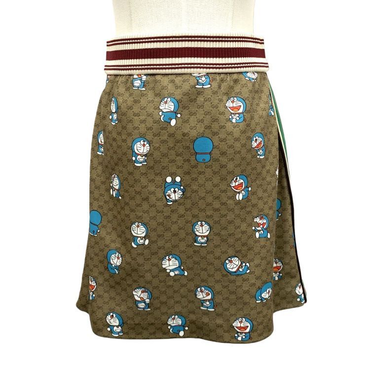 Gucci Gucci x Doraemon GG Mini Skirt Size XS Size 25" / US 0 / IT 36 - 2 Thumbnail