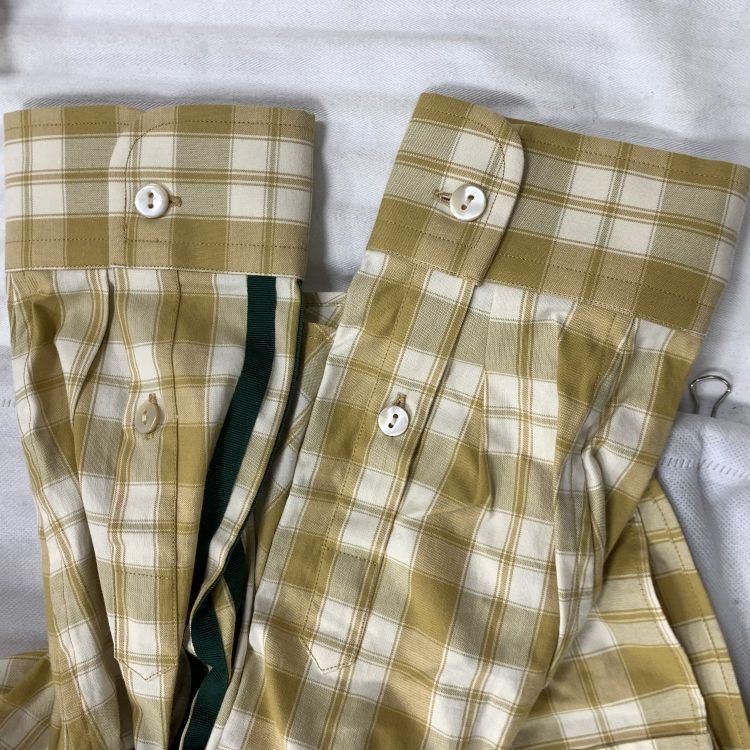Gucci Gucci x Adidas Plaid Button Up Shirt Size L Size US L / EU 52-54 / 3 - 7 Thumbnail