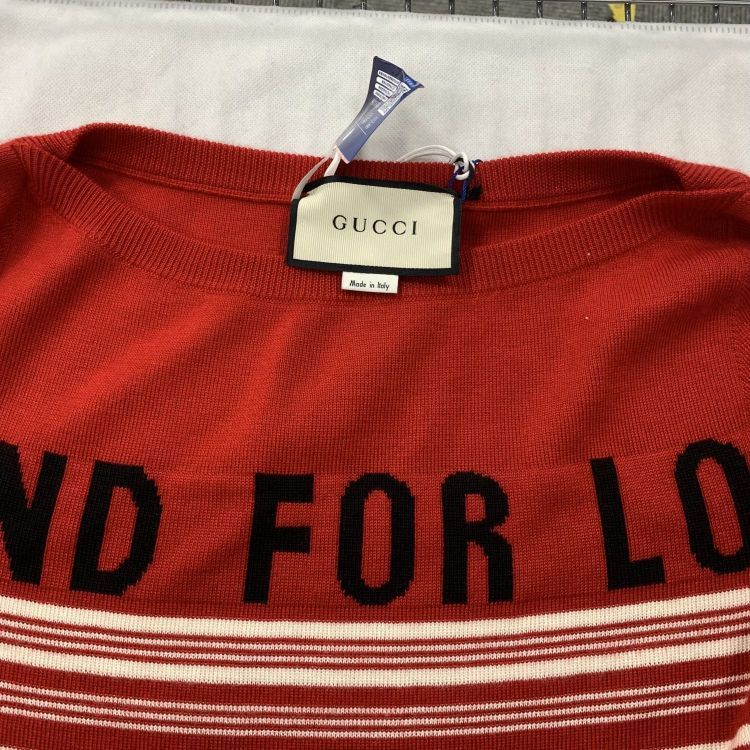 Gucci Gucci Blind For Love Striped Sweater Size M Size M / US 6-8 / IT 42-44 - 6 Thumbnail