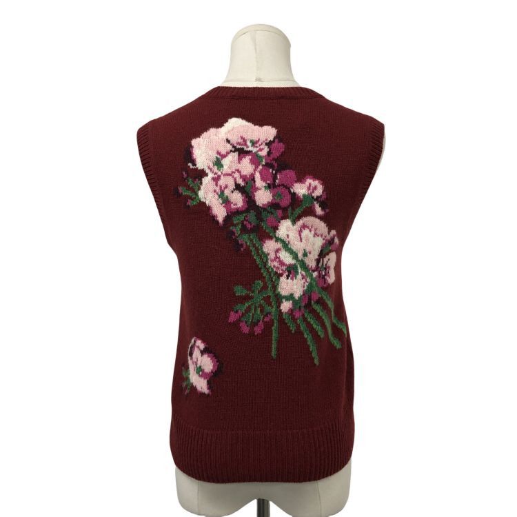 Gucci Gucci Floral Knit Sweater Vest Size S Size S / US 4 / IT 40 - 2 Thumbnail