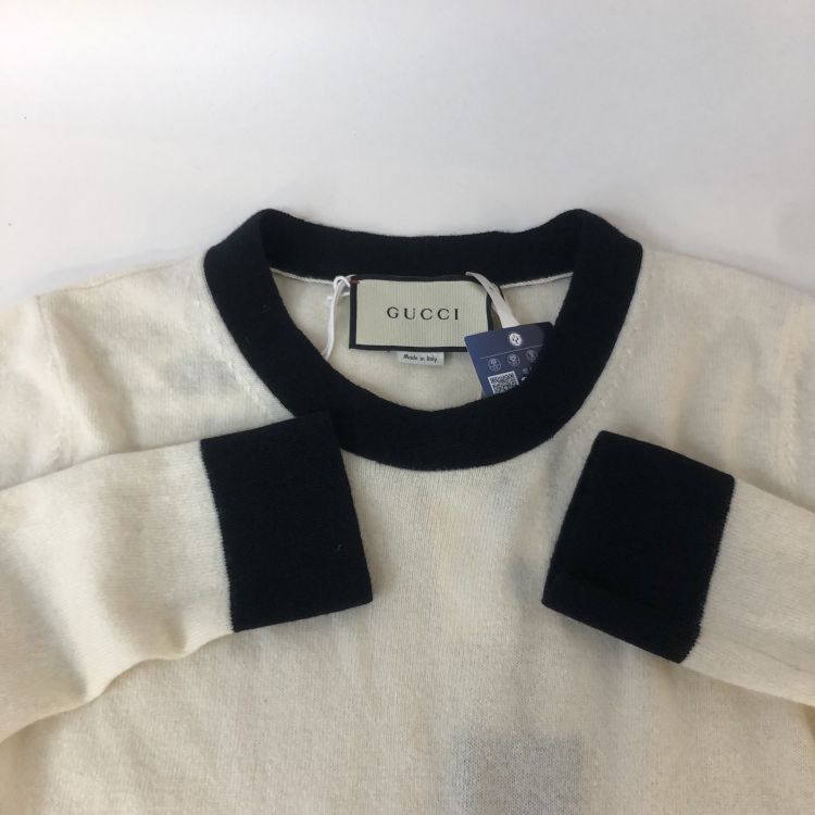 Gucci Gucci Colorblock Wool Cashmere Sweater Size S Size US S / EU 44-46 / 1 - 9 Thumbnail