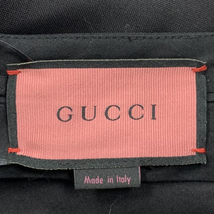 Gucci Gucci Mohair Wool Black Pants Size 36 Size 25" / US 0 / IT 36 - 3 Thumbnail