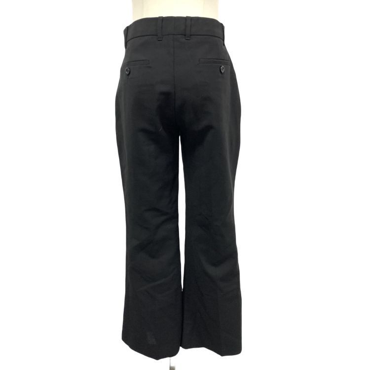 Gucci Gucci Mohair Wool Black Pants Size 36 Size 25" / US 0 / IT 36 - 2 Thumbnail