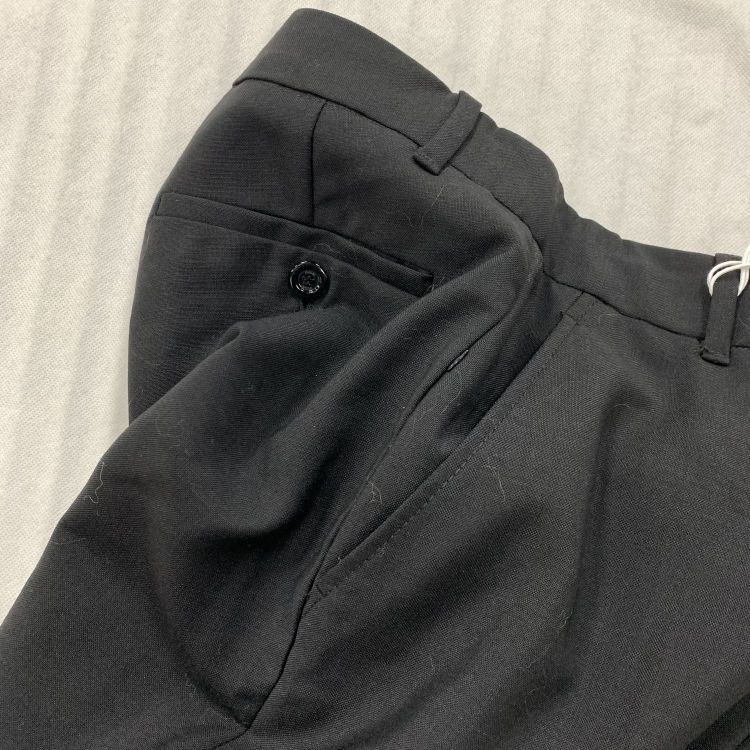 Gucci Gucci Mohair Wool Black Pants Size 36 Size 25" / US 0 / IT 36 - 6 Thumbnail